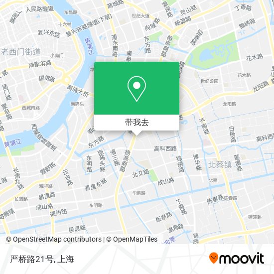 严桥路21号地图