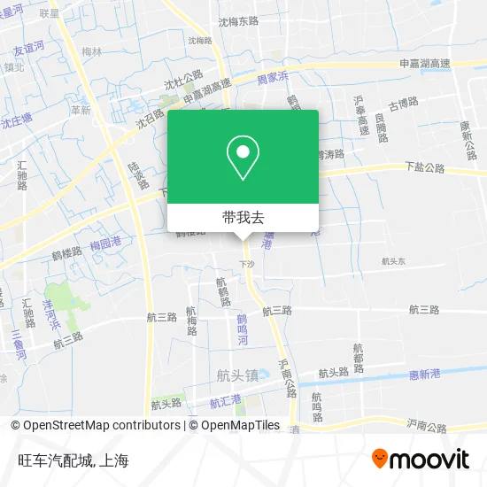 旺车汽配城地图