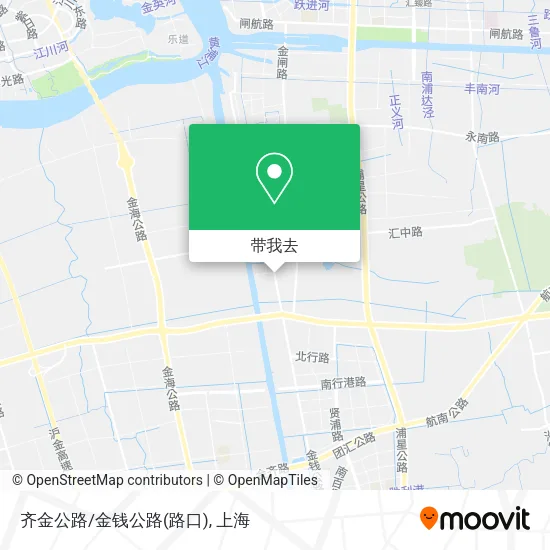 齐金公路/金钱公路(路口)地图