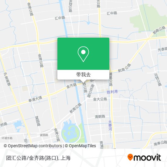 团汇公路/金齐路(路口)地图