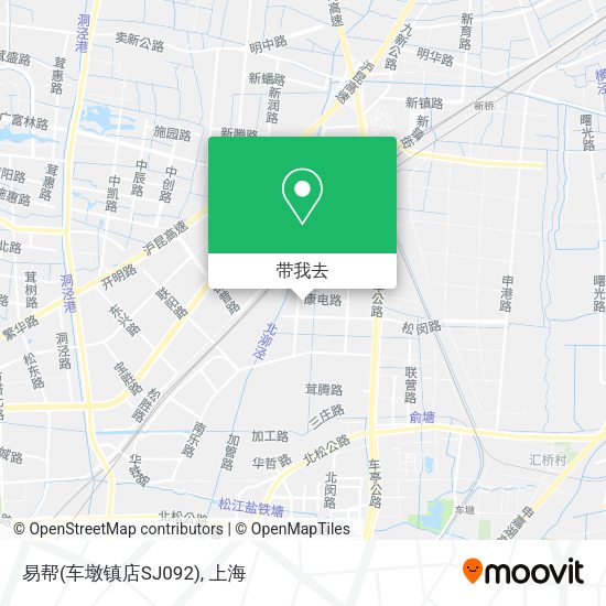 易帮(车墩镇店SJ092)地图