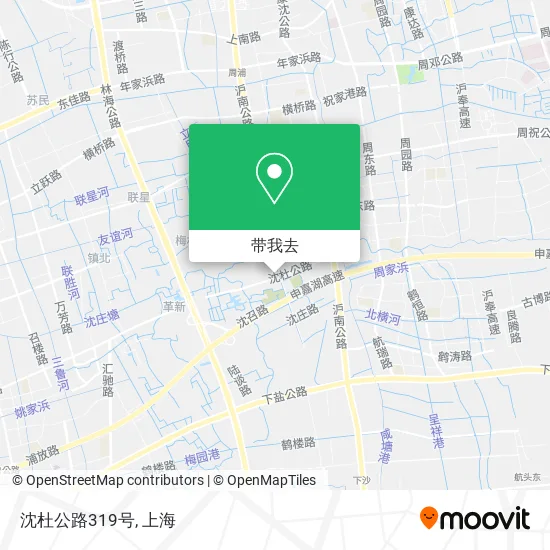 沈杜公路319号地图