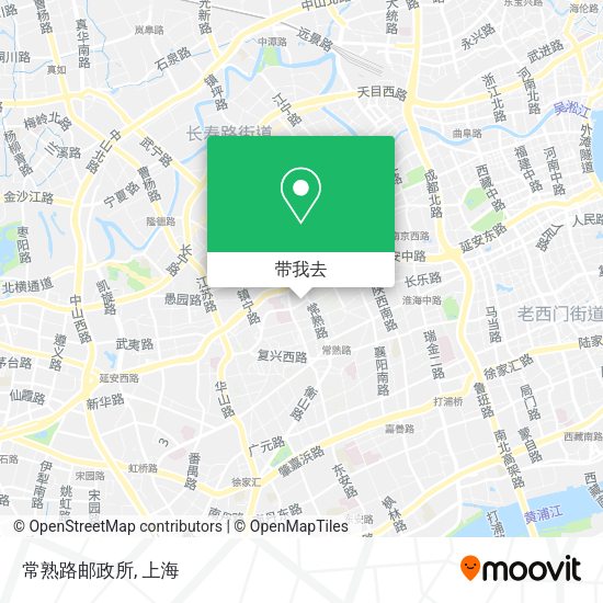 常熟路邮政所地图