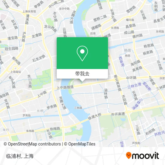临浦村地图