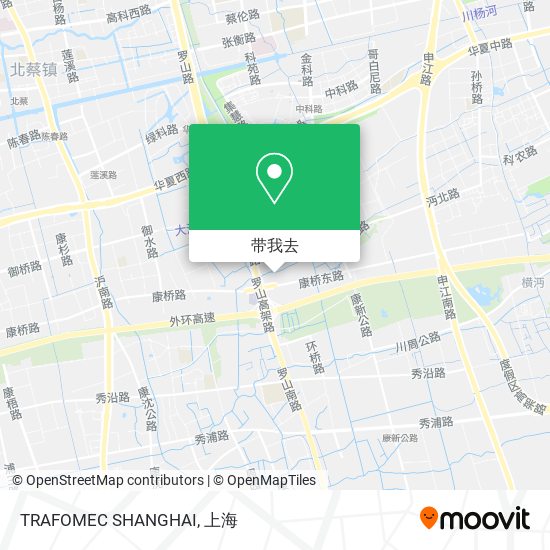 TRAFOMEC SHANGHAI地图
