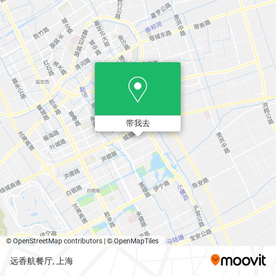 远香航餐厅地图
