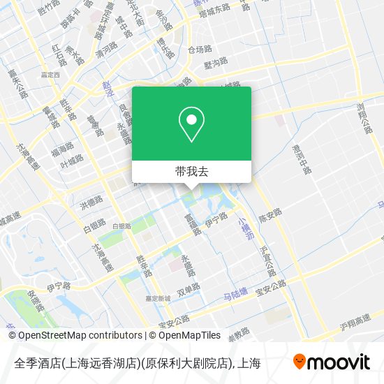 全季酒店(上海远香湖店)(原保利大剧院店)地图