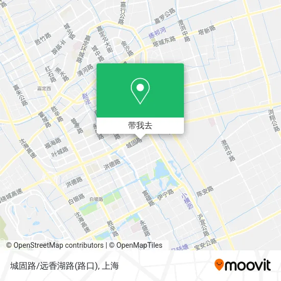 城固路/远香湖路(路口)地图