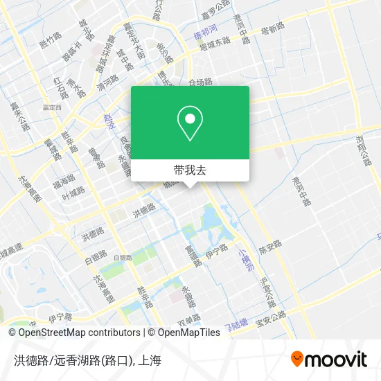 洪德路/远香湖路(路口)地图