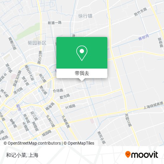 和记小菜地图