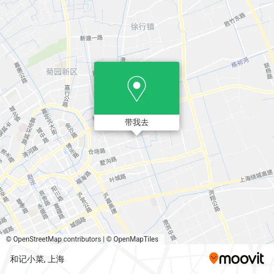 和记小菜地图