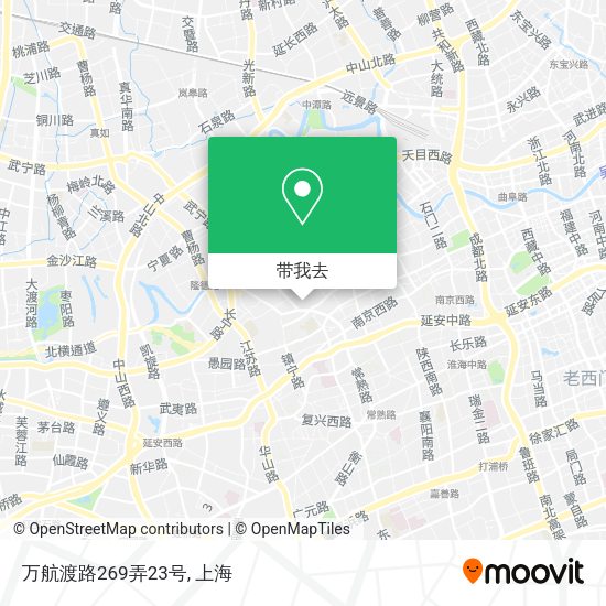 万航渡路269弄23号地图