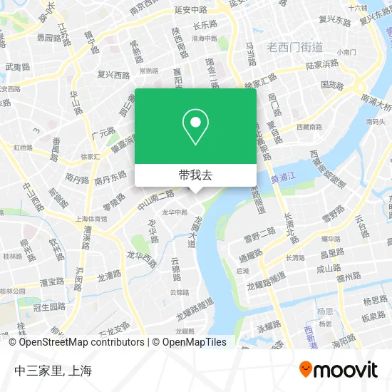 中三家里地图