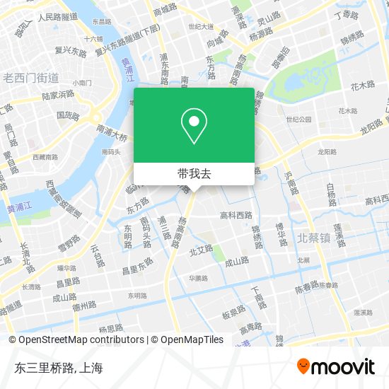 东三里桥路地图