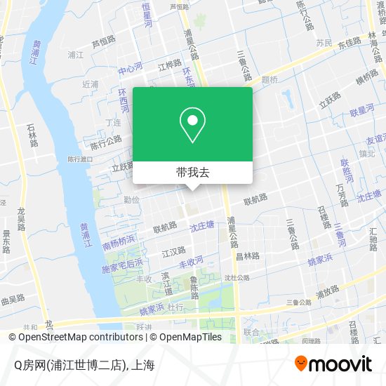 Q房网(浦江世博二店)地图