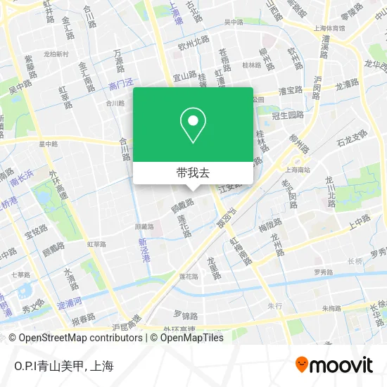 O.P.I青山美甲地图