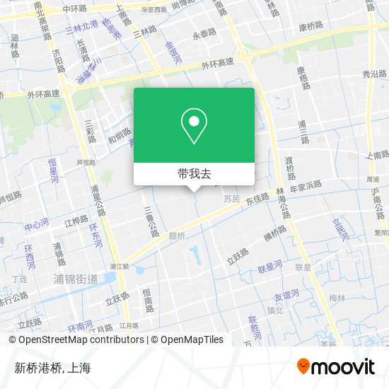 新桥港桥地图