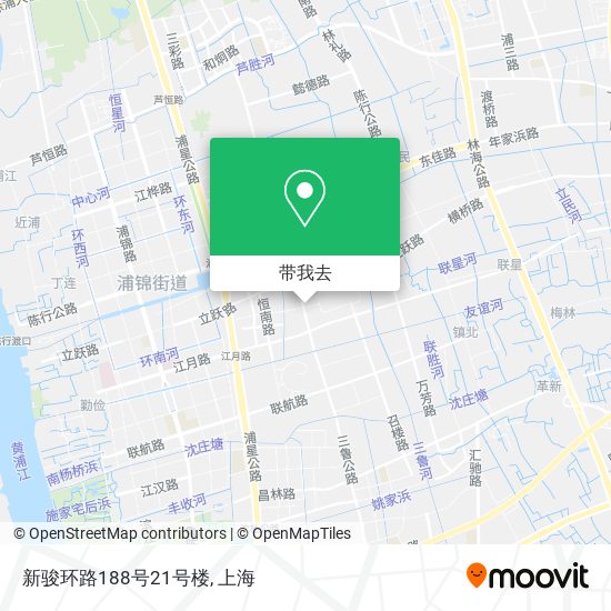 新骏环路188号21号楼地图