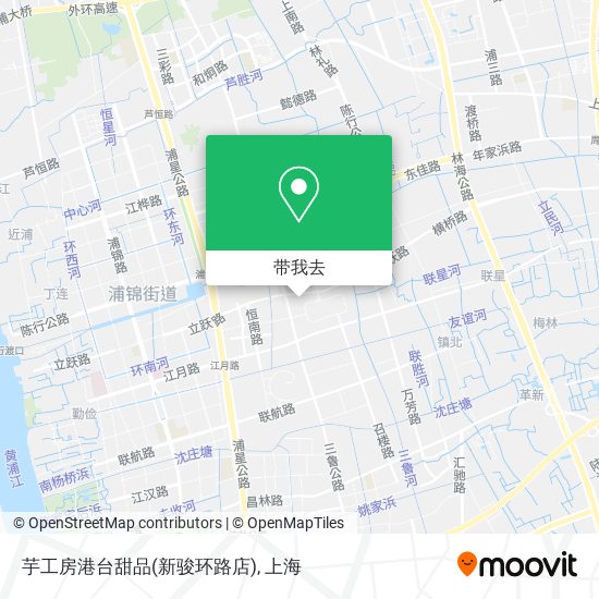 芋工房港台甜品(新骏环路店)地图