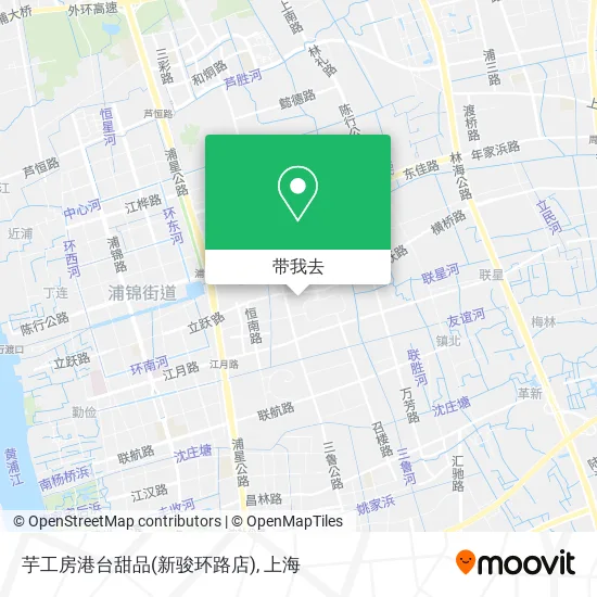 芋工房港台甜品(新骏环路店)地图