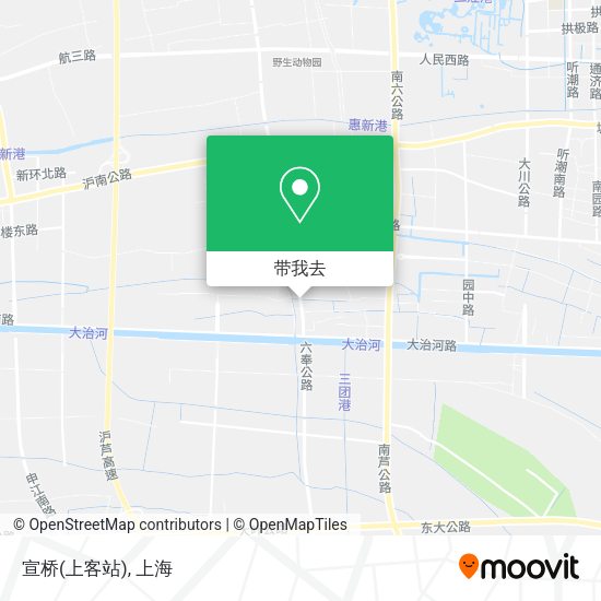 宣桥(上客站)地图