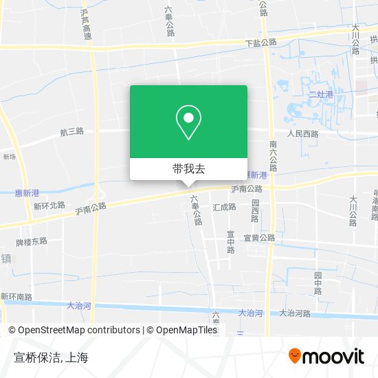 宣桥保洁地图