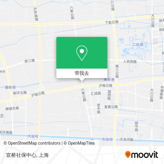 宣桥社保中心地图