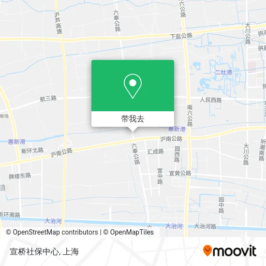 宣桥社保中心地图