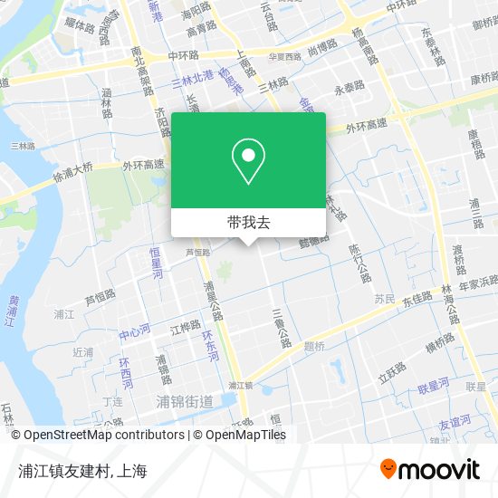 浦江镇友建村地图