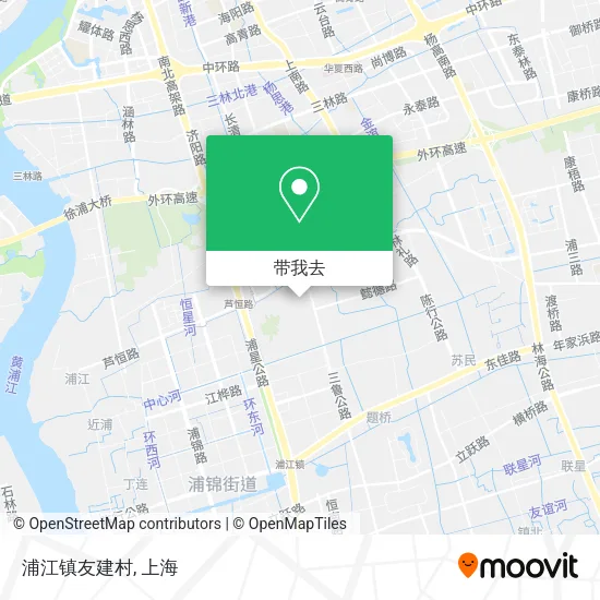 浦江镇友建村地图