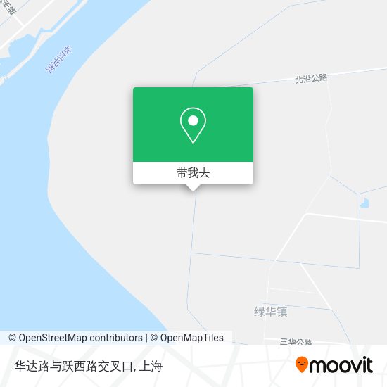 华达路与跃西路交叉口地图