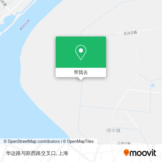 华达路与跃西路交叉口地图