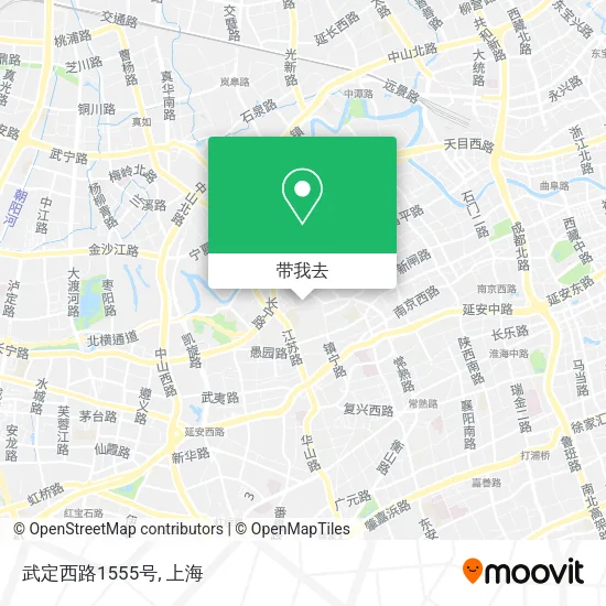 武定西路1555号地图