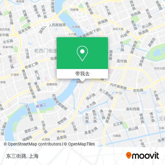东三街路地图