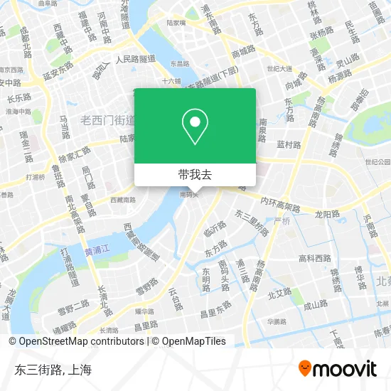 东三街路地图