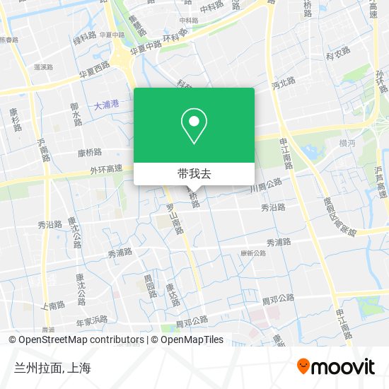 兰州拉面地图