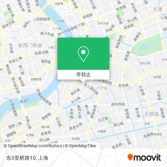 东3里桥路10地图