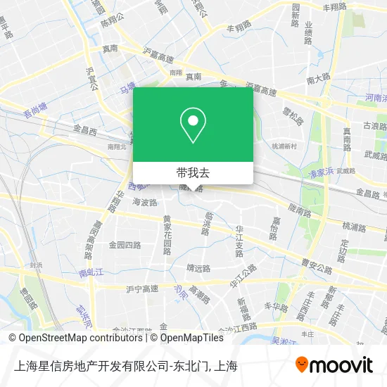 上海星信房地产开发有限公司-东北门地图
