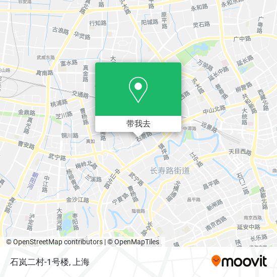 石岚二村-1号楼地图