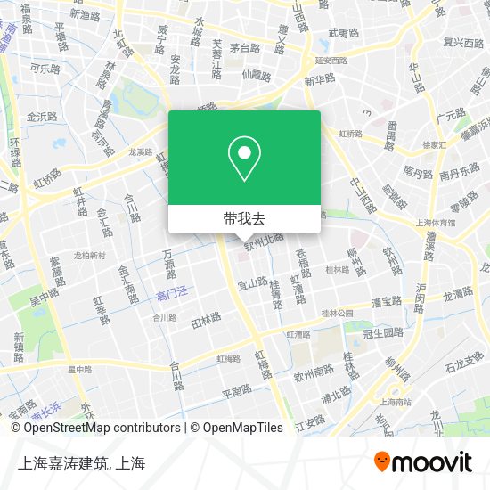 上海嘉涛建筑地图