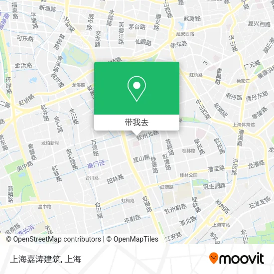 上海嘉涛建筑地图