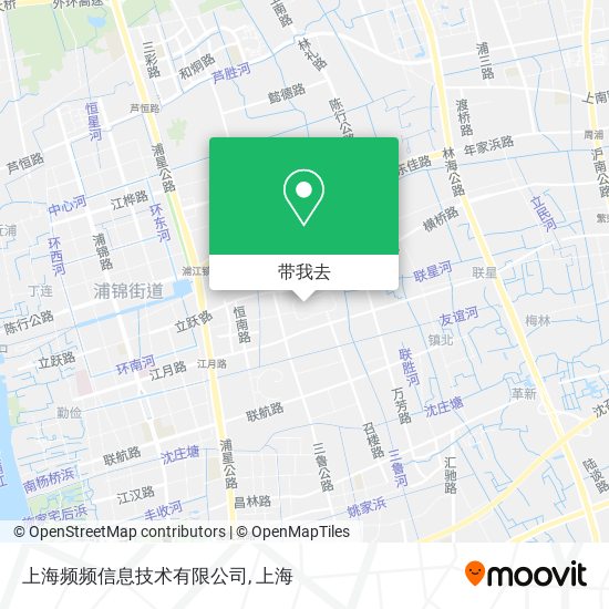 上海频频信息技术有限公司地图