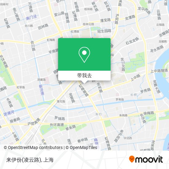 来伊份(凌云路)地图