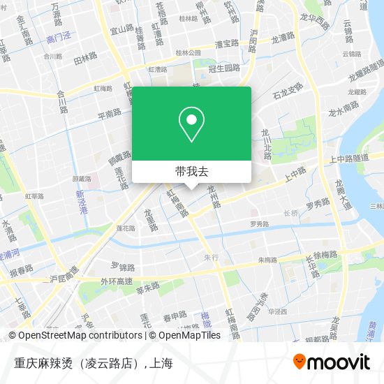 重庆麻辣烫（凌云路店）地图