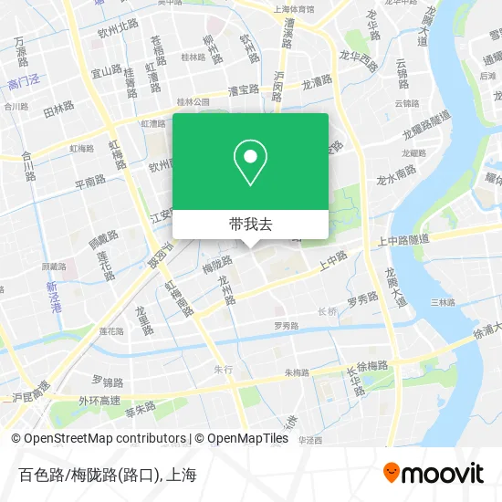 百色路/梅陇路(路口)地图