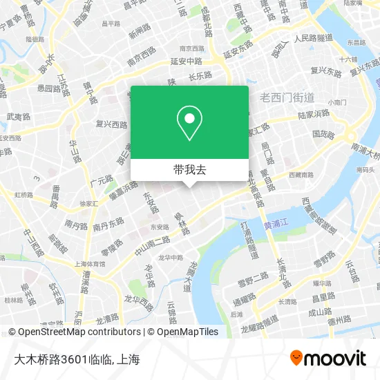 大木桥路3601临临地图