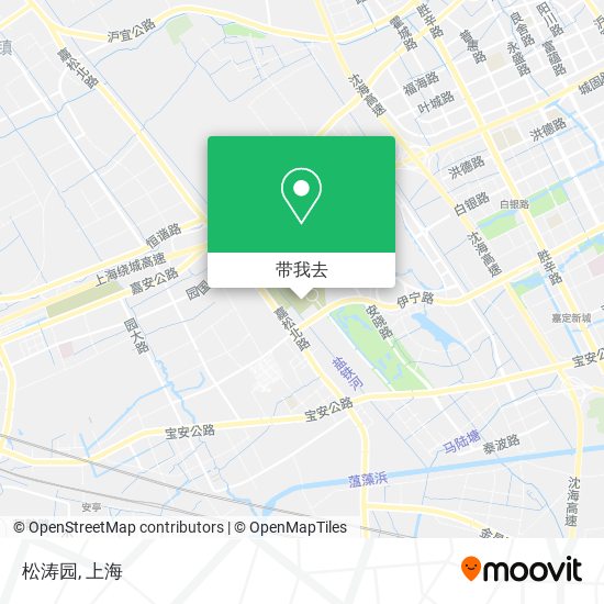 松涛园地图