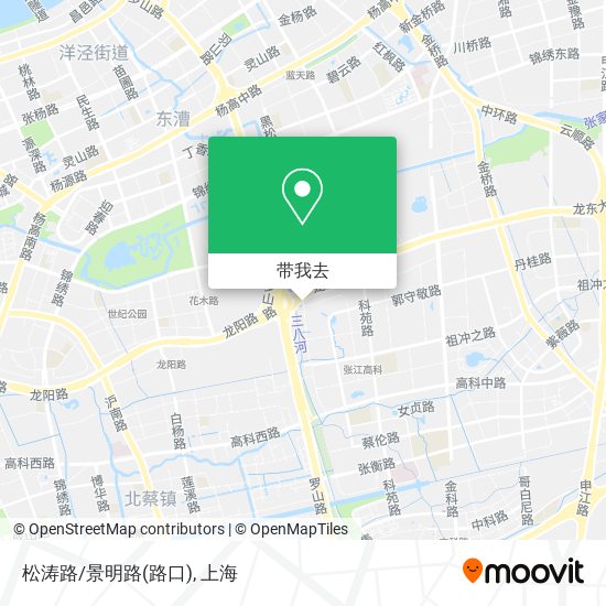 松涛路/景明路(路口)地图