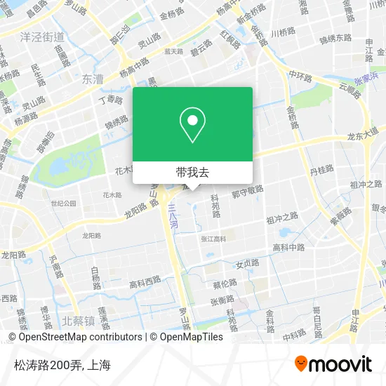 松涛路200弄地图