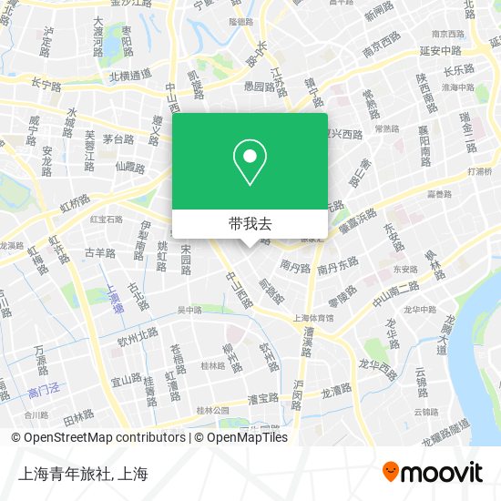 上海青年旅社地图